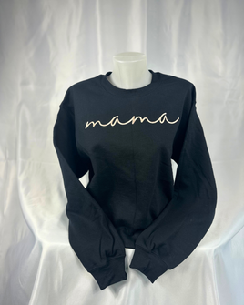 Crewneck - Black 'mama' sweater